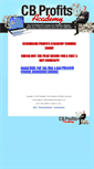 Mobile Screenshot of cbprofitsacademy.com